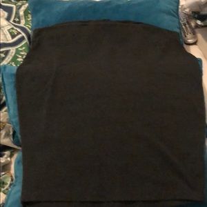 Gray knit skirt from Old Navy